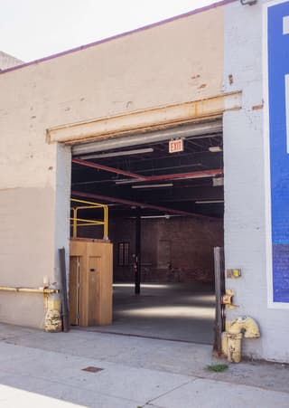 6 Waverly Warehouse photo of interior from exterior open door